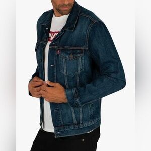 New Levi’s Men’s Trucker Denim Jackets, Available Sizes XS or XL